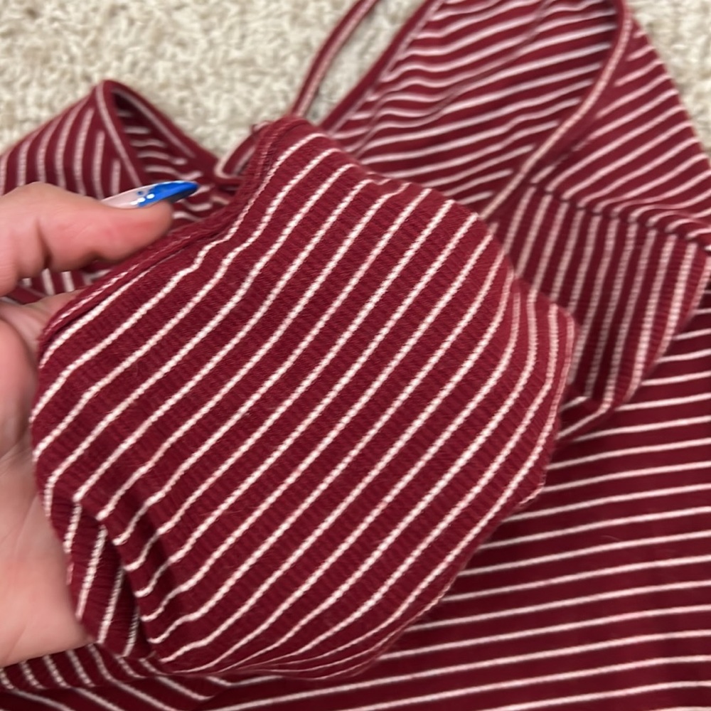 Windsor Store Striped Ribbed Dress - Picture 5 of 5